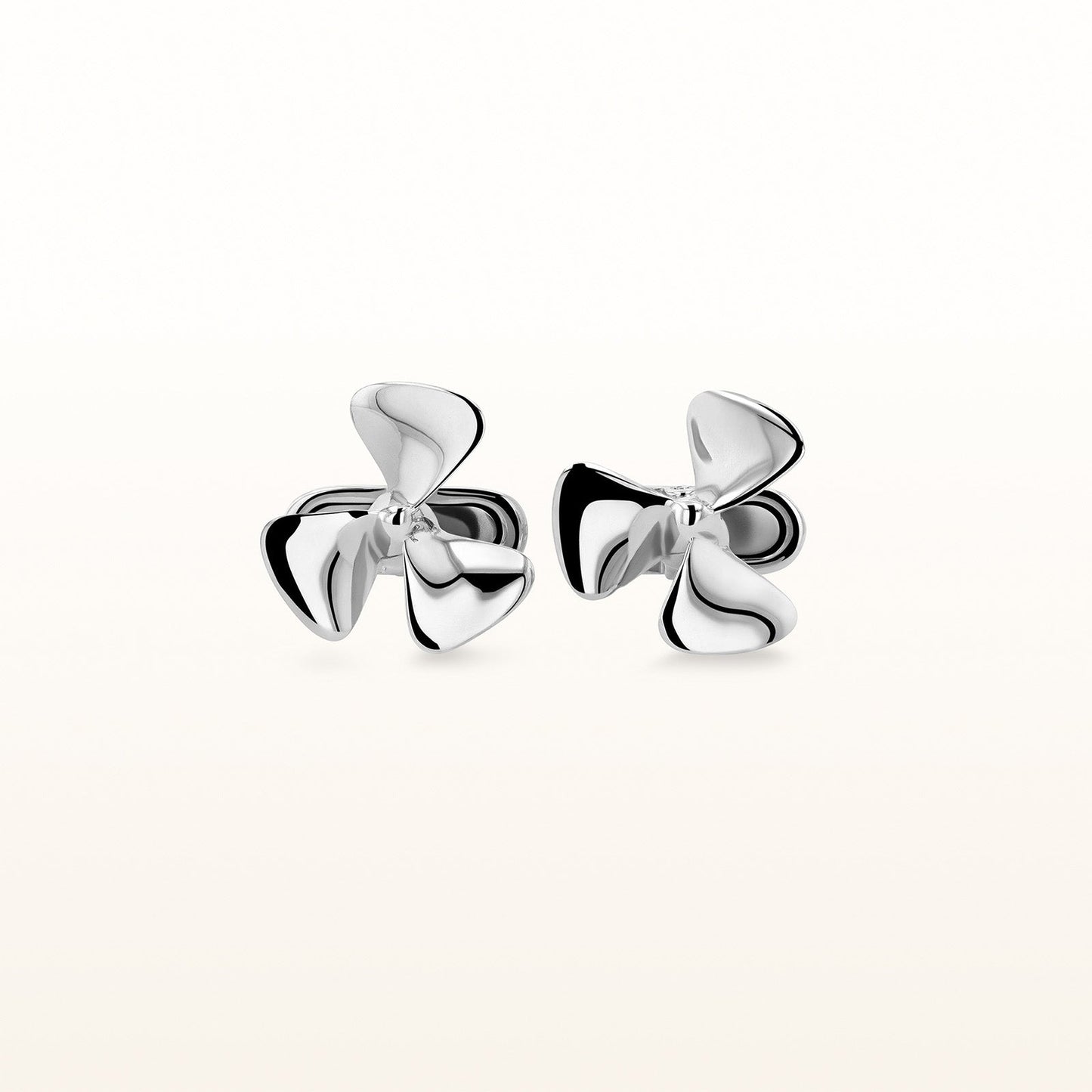 925 Sterling Silver Propeller Cufflinks