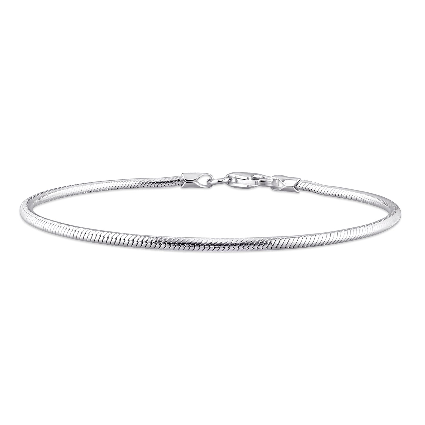Sterling Silver Snake Chain Bracelet in 1.9mm