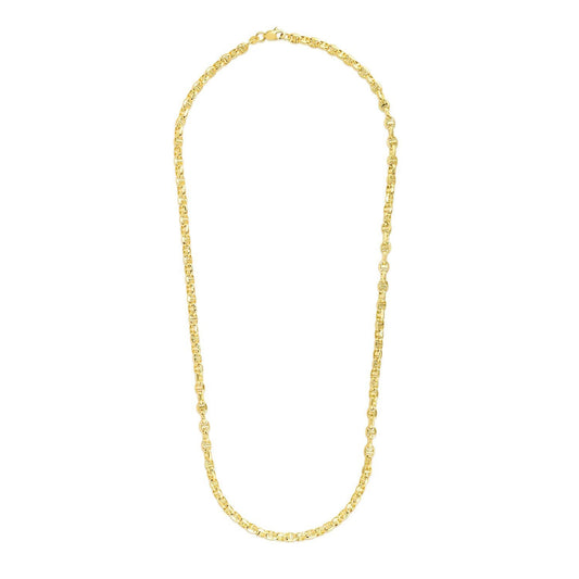 14k Yellow Gold Anchor Chain in 4.5mm