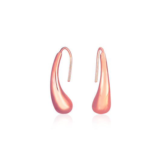 Teardrop Earrings in 14k Rose Gold