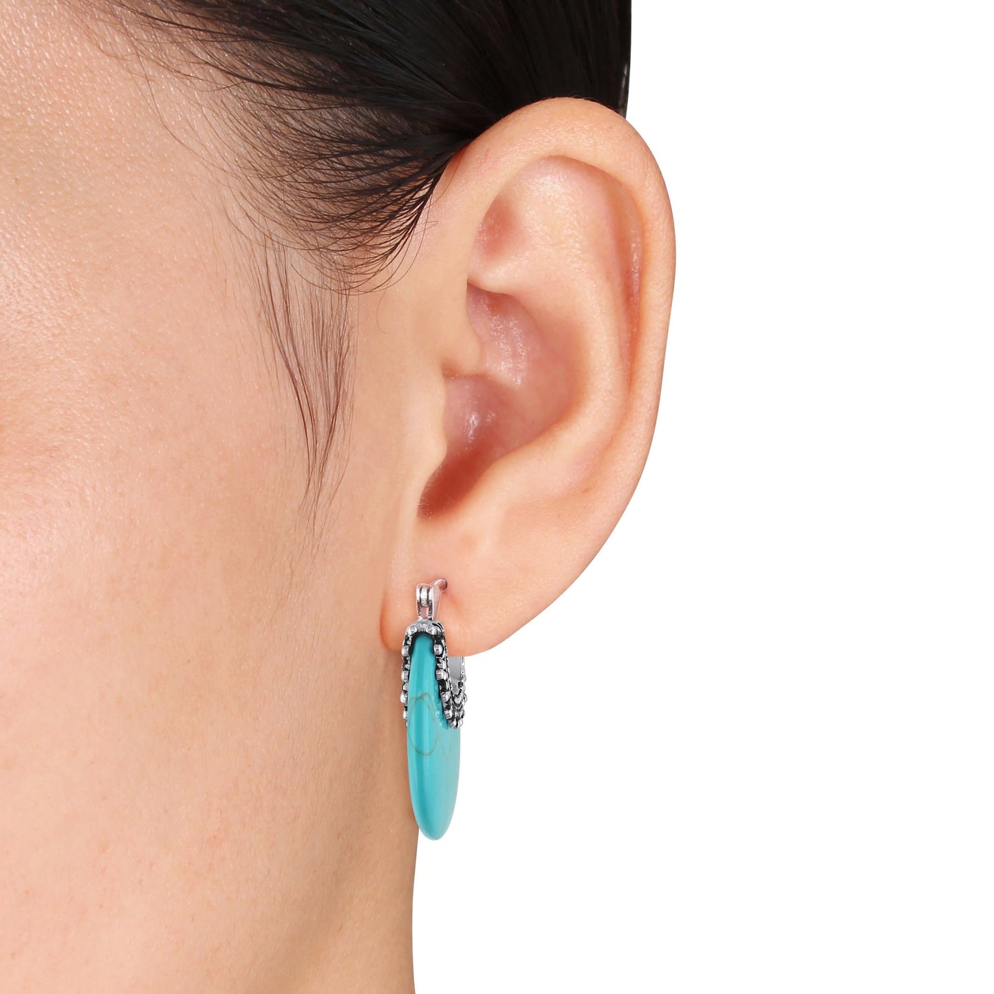 Turquoise Southwest Statement Earrings