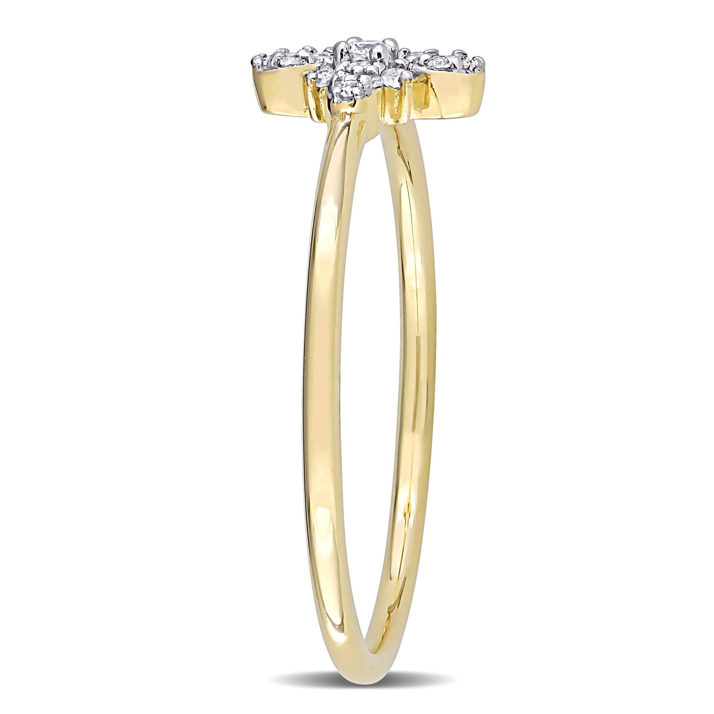 1/10ct Diamond Ring in 10k Yellow Gold