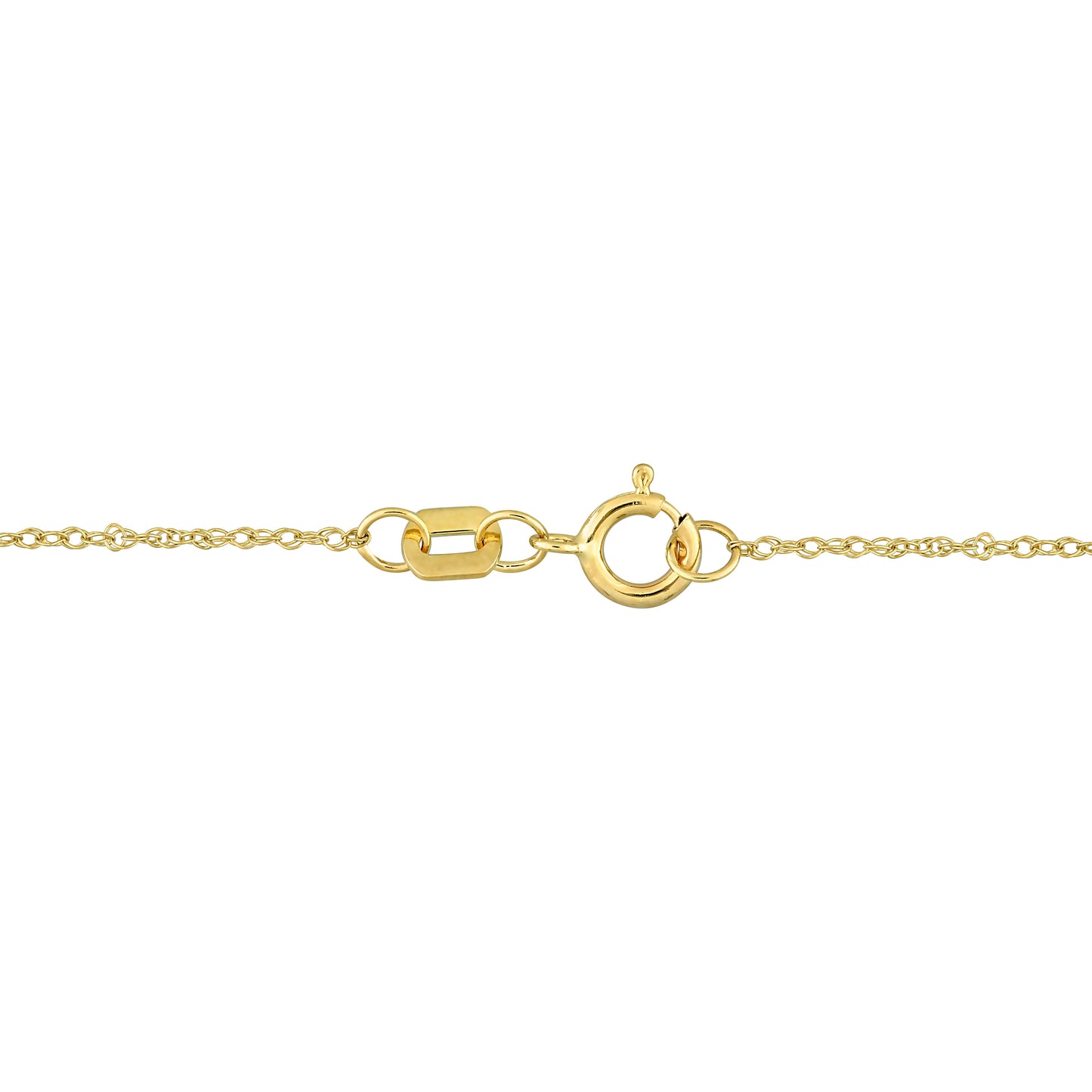 1 1/2ct Trillion Peridot & White Topaz Halo Necklace in 10k Yellow Gold