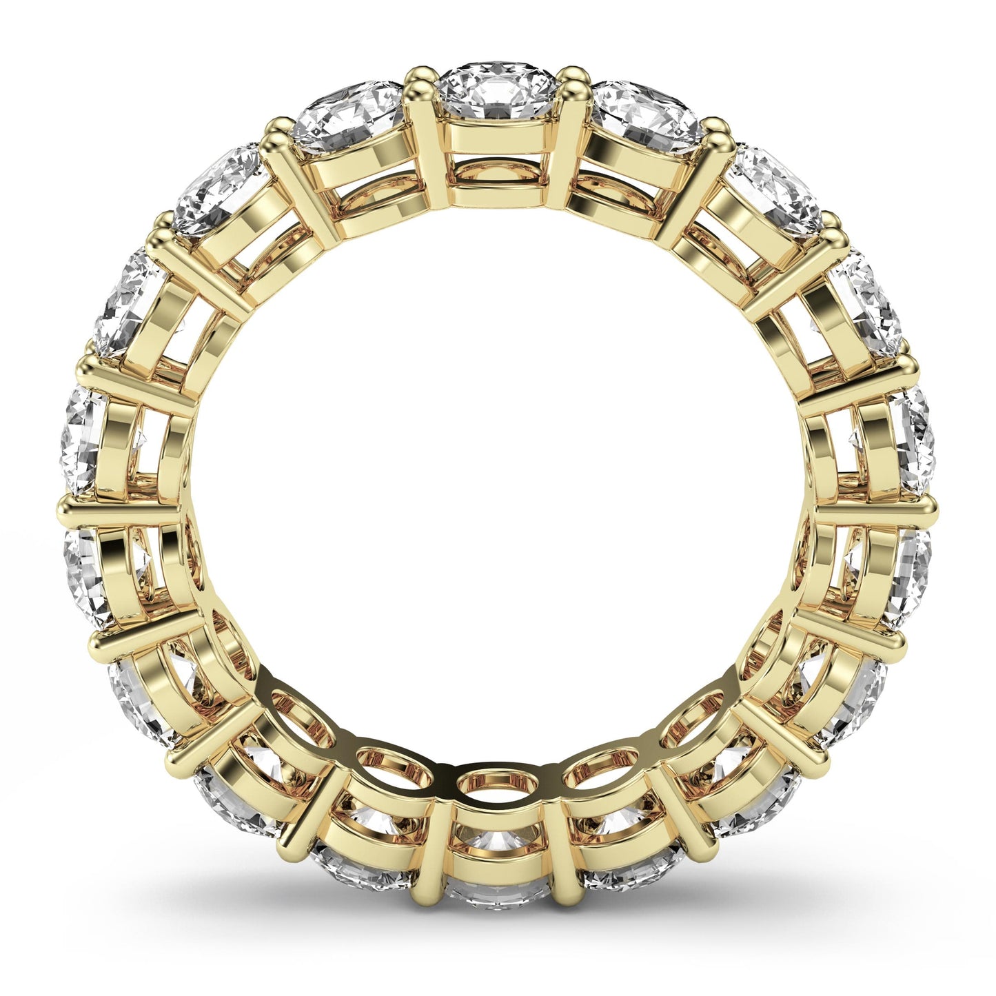 3ct Shared Prong Diamond Eternity Ring in 14k Gold