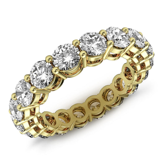 3ct Shared Prong Diamond Eternity Ring in 14k Gold