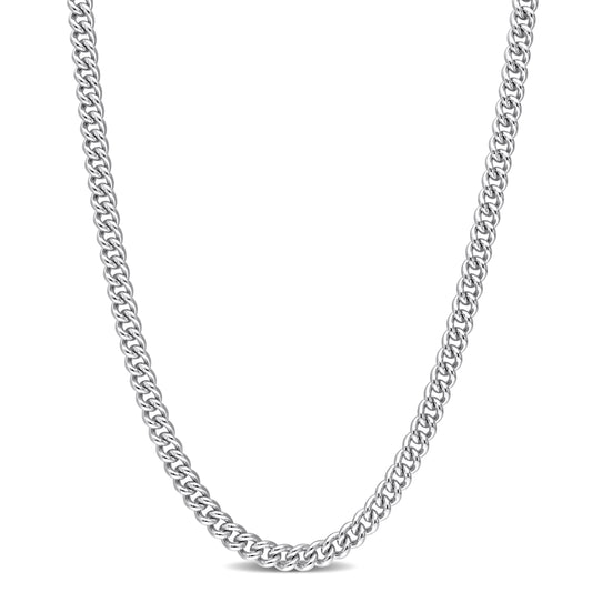 Sterling Silver Curb Chain in 4.3mm
