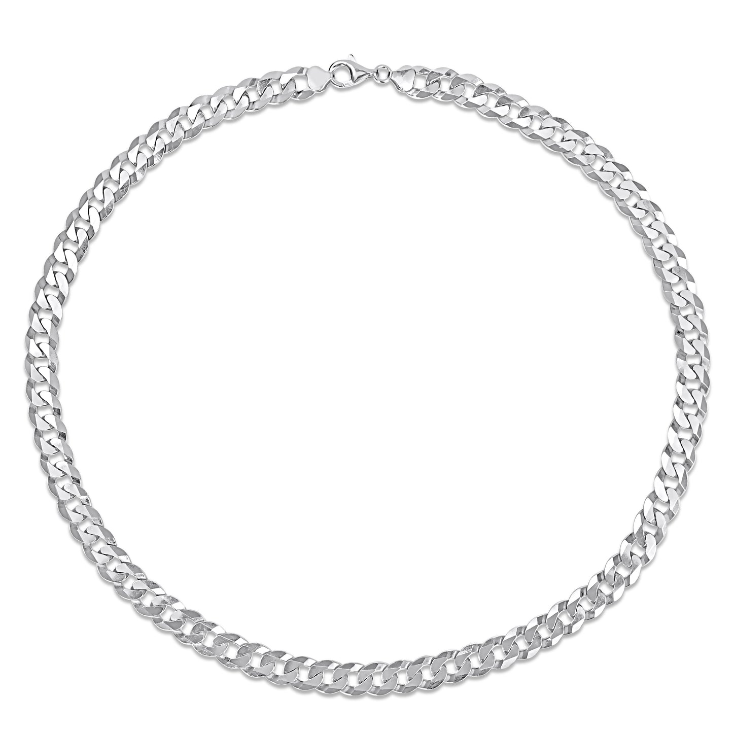 Sterling Silver Curb Chain in 10.5mm