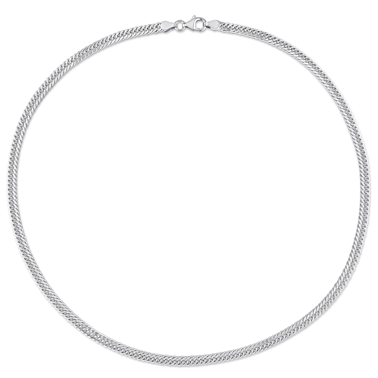 Sterling Silver Curb Link Chain in 4.1mm