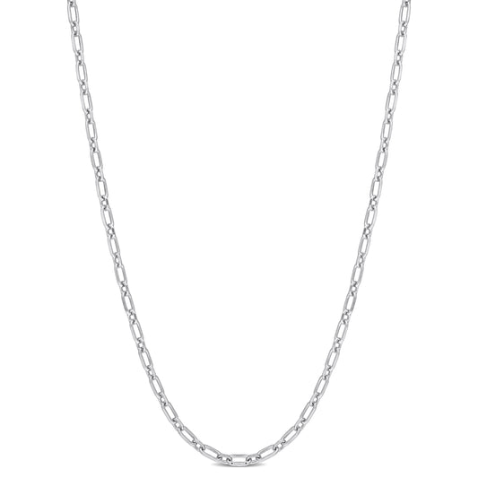 Sterling Silver Figaro Chain in 2mm