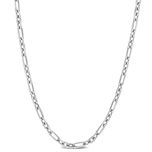 Sterling Silver Figaro Chain in 3mm