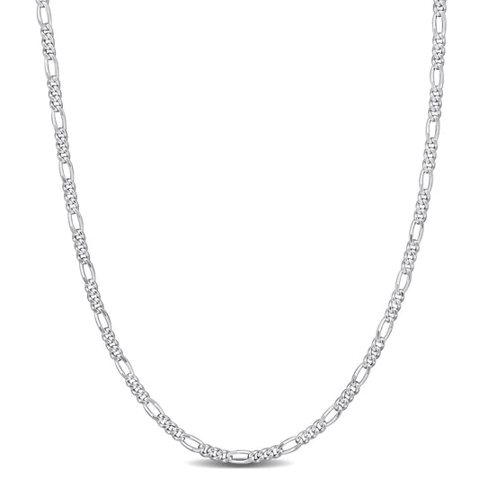 Sterling Silver Figaro Chain in 2.2mm