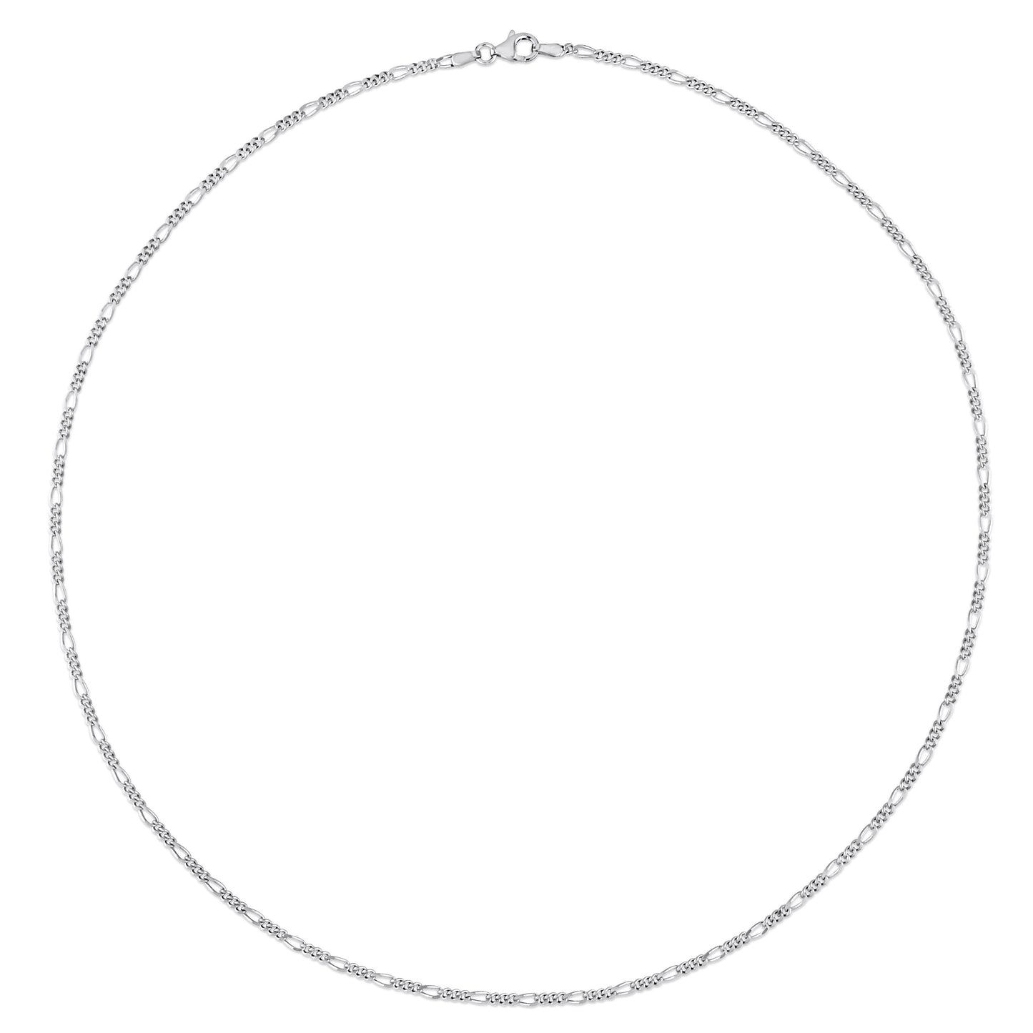 Sterling Silver Figaro Chain in 2.2mm