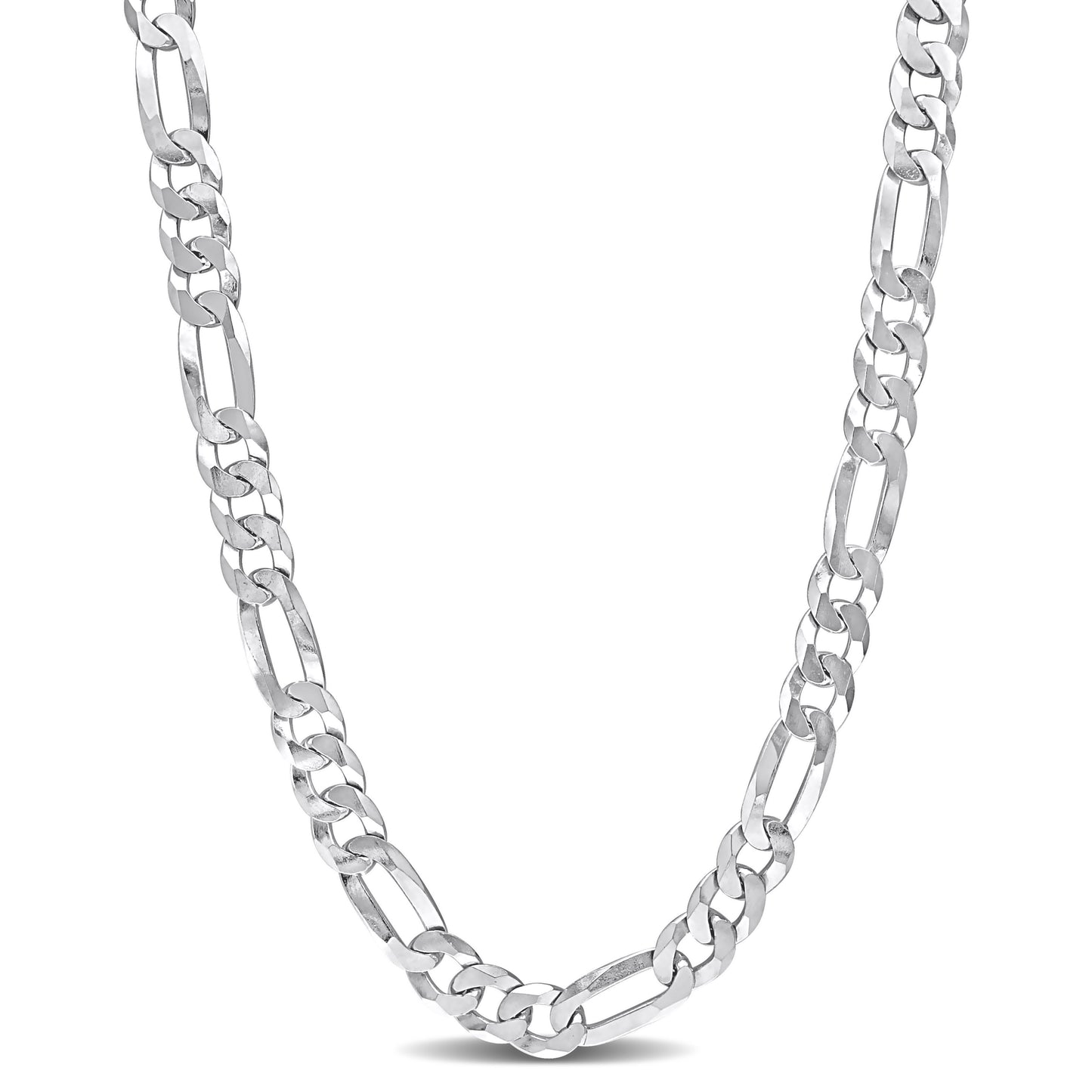 Sterling Silver Figaro Chain in 9.2mm