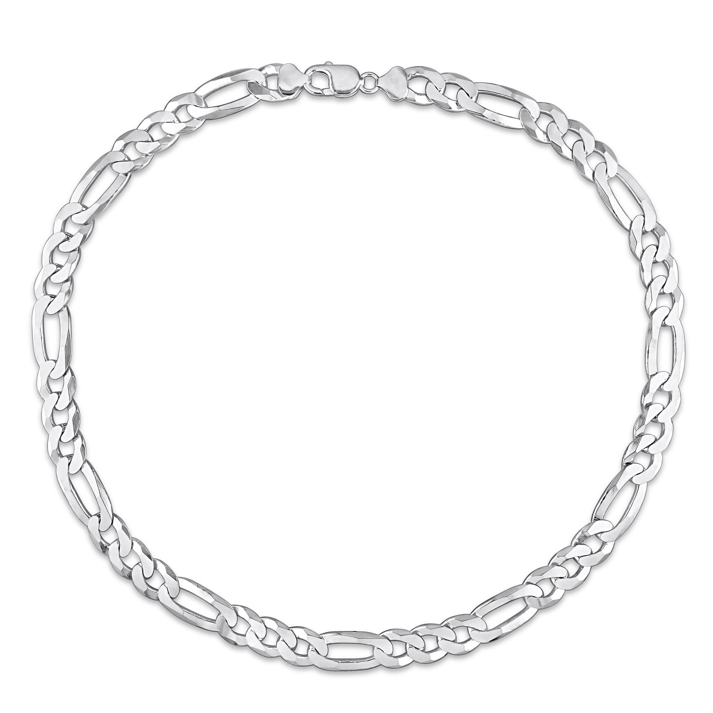 Sterling Silver Figaro Chain in 12mm