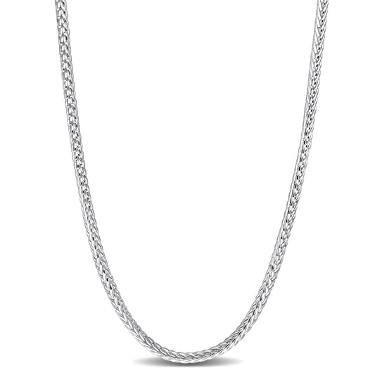 Sterling Silver Foxtail Chain in 4.2mm