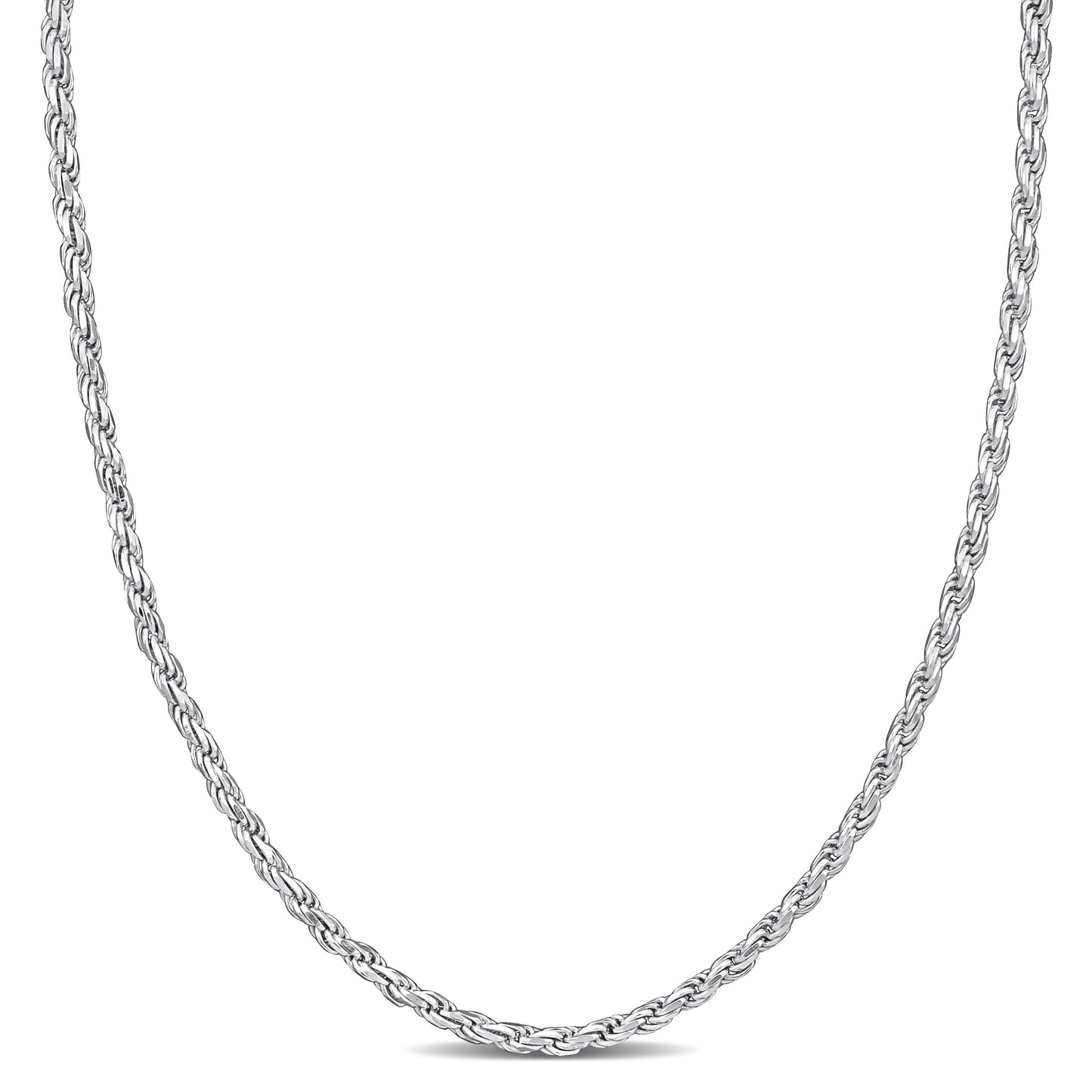 Sterling Silver Rope Chain in 2.2mm