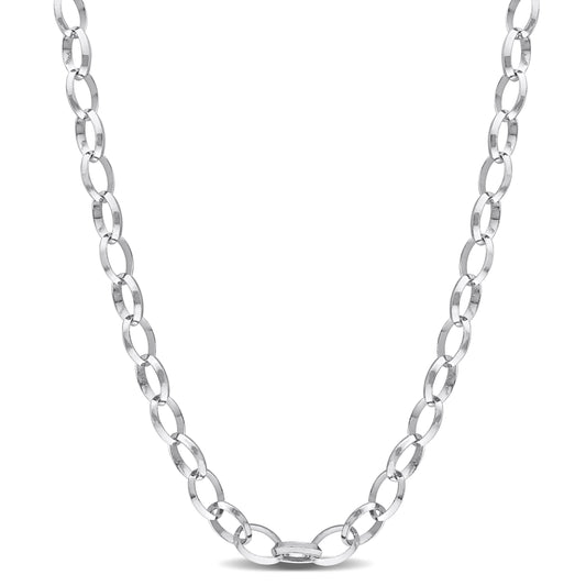 Sterling Silver Rolo Chain in 8.1mm