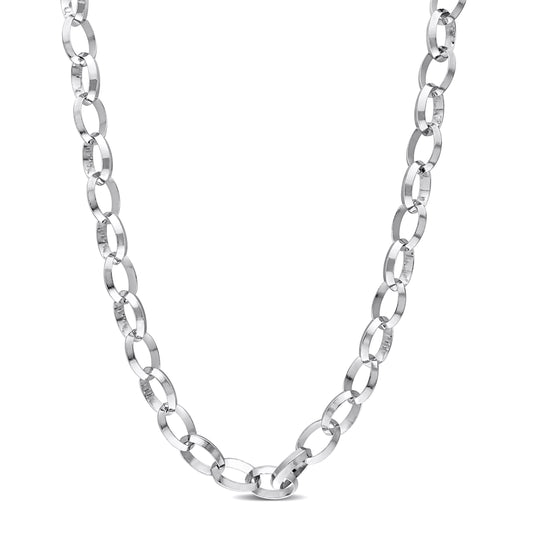 Sterling Silver Rolo Chain in 10.5mm