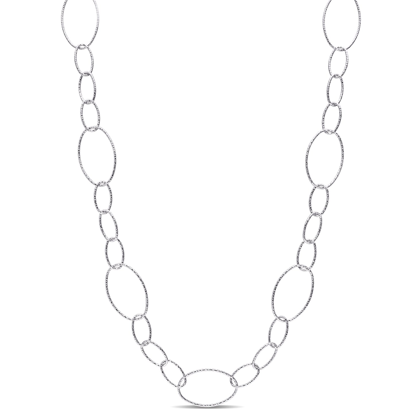 Sterling Silver Large Oval Chain in 12mm