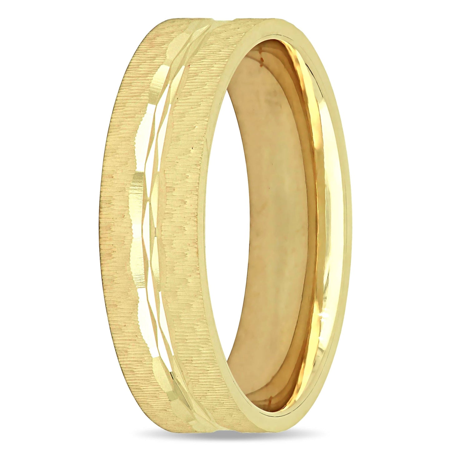 10k Yellow Gold Band