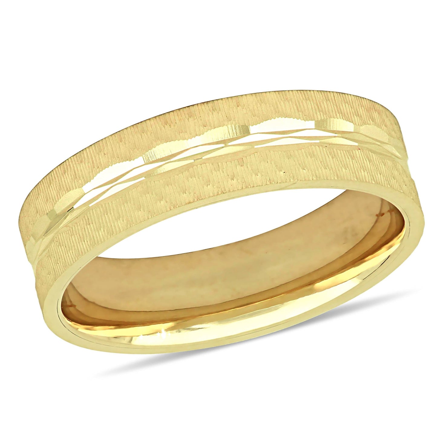 10k Yellow Gold Band