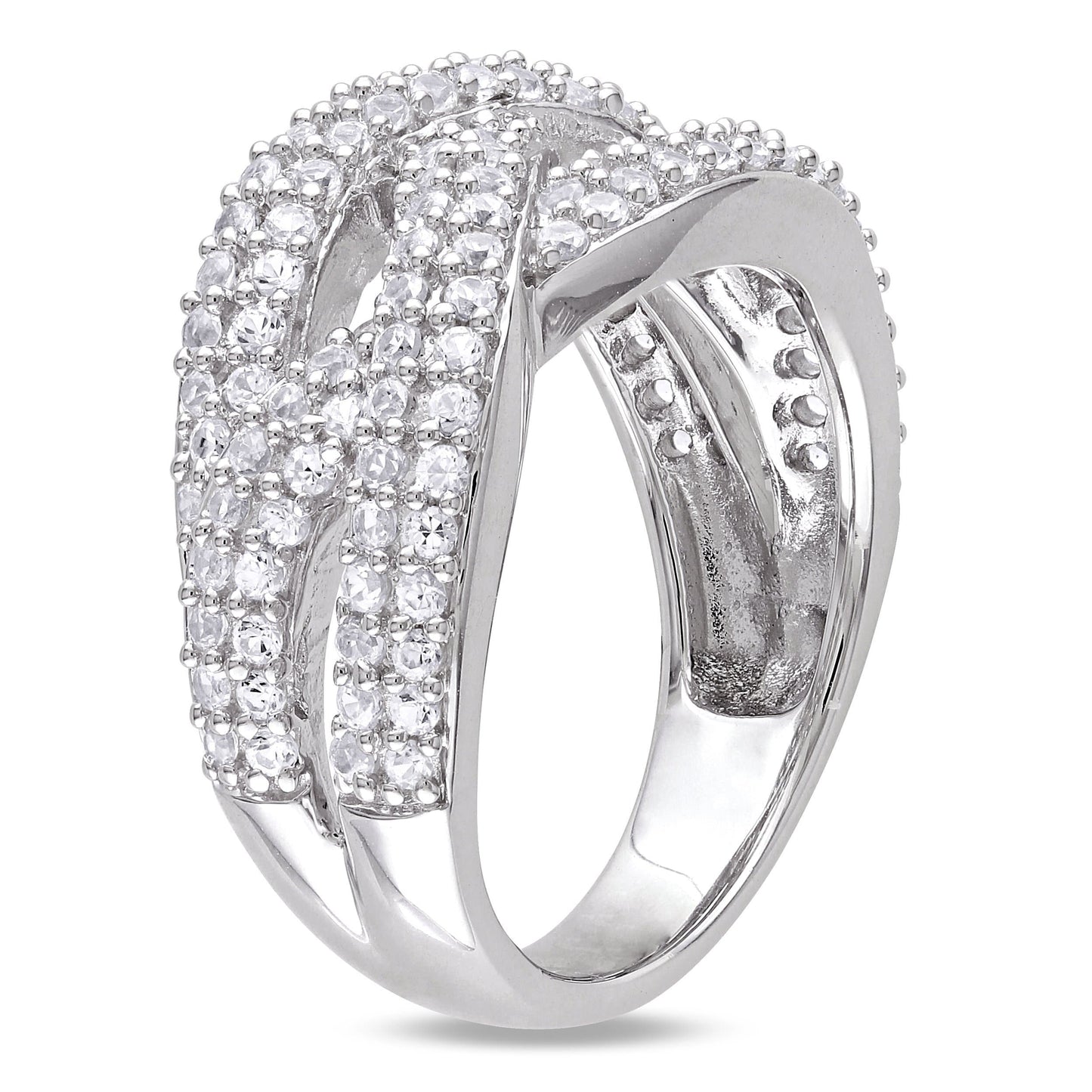 Sophia B 1 1/4ct Created White Sapphire Ring