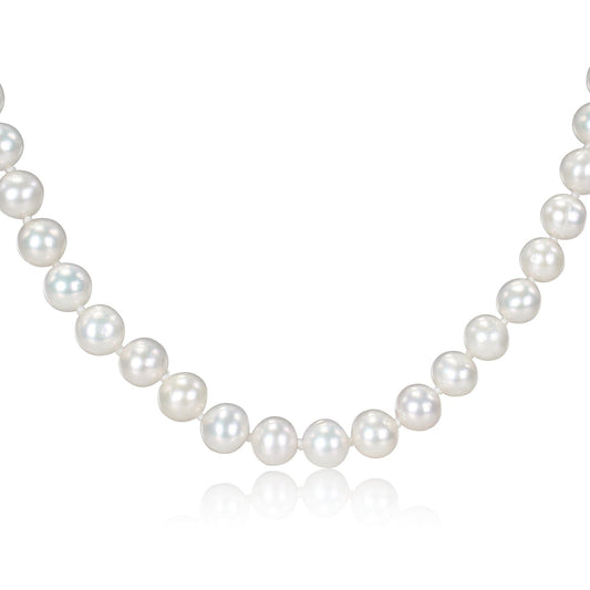 18 Freshwater White Pearl Necklace