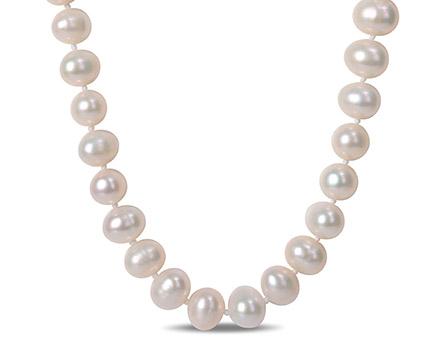 Michiko 24 7.5-8mm Freshwater Cultured Pearl Necklace