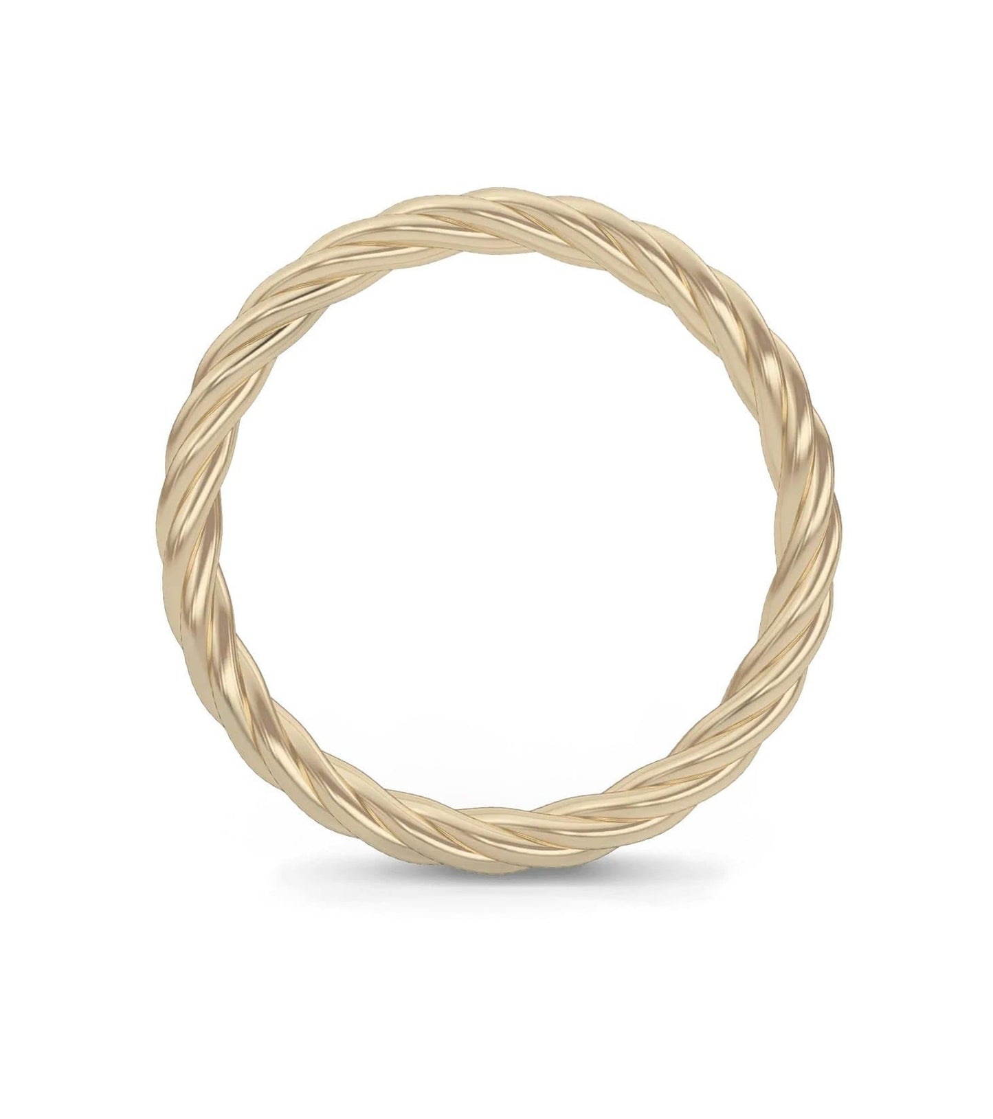 2mm Classic Rope Ring